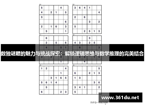数独谜题的魅力与挑战探索:解锁逻辑思维与数学推理的完美结合