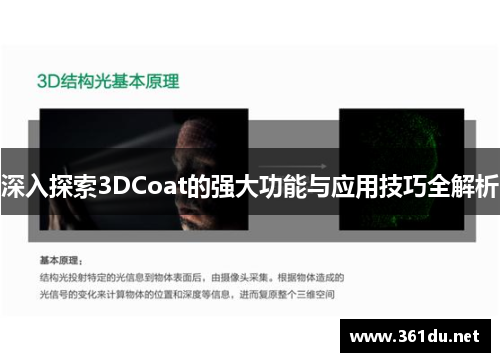 深入探索3DCoat的强大功能与应用技巧全解析